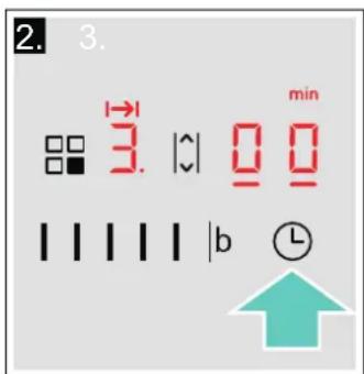 SIEMENS ED851FQ15E - Programmering av tilberedningstid - 1