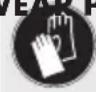 SILVERCREST SBS 60 B2 - ■ WEAR PROTECTIVE GLOVES! - 1