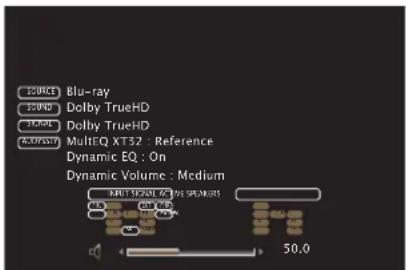 SOURCE: Blu-ray SOUND: Dolby TrueHD SLADE: Dolby TrueHD ACROSSIST: MultEQ XTS2 : Reference Dynamic EQ : On Dynamic Volume : Medium RANTICOLATE: 50.0 50.0