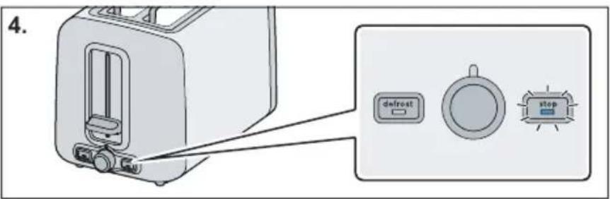 4. defrost stop