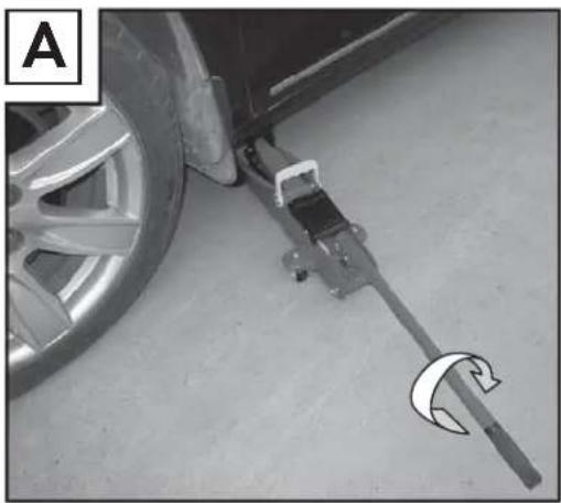 ULTIMATE SPEED Hydraulic Trolley Jack - HYDRAULISK DOMKRAFT - 3