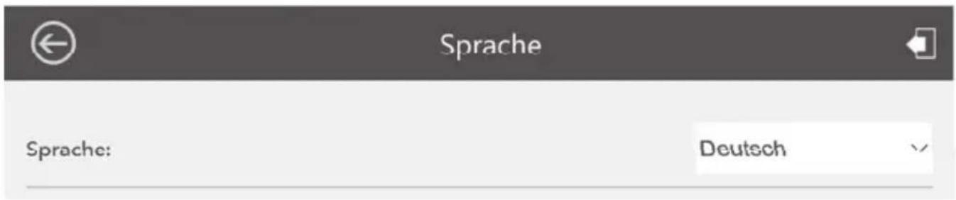 Sprache Sprache: Deutsch