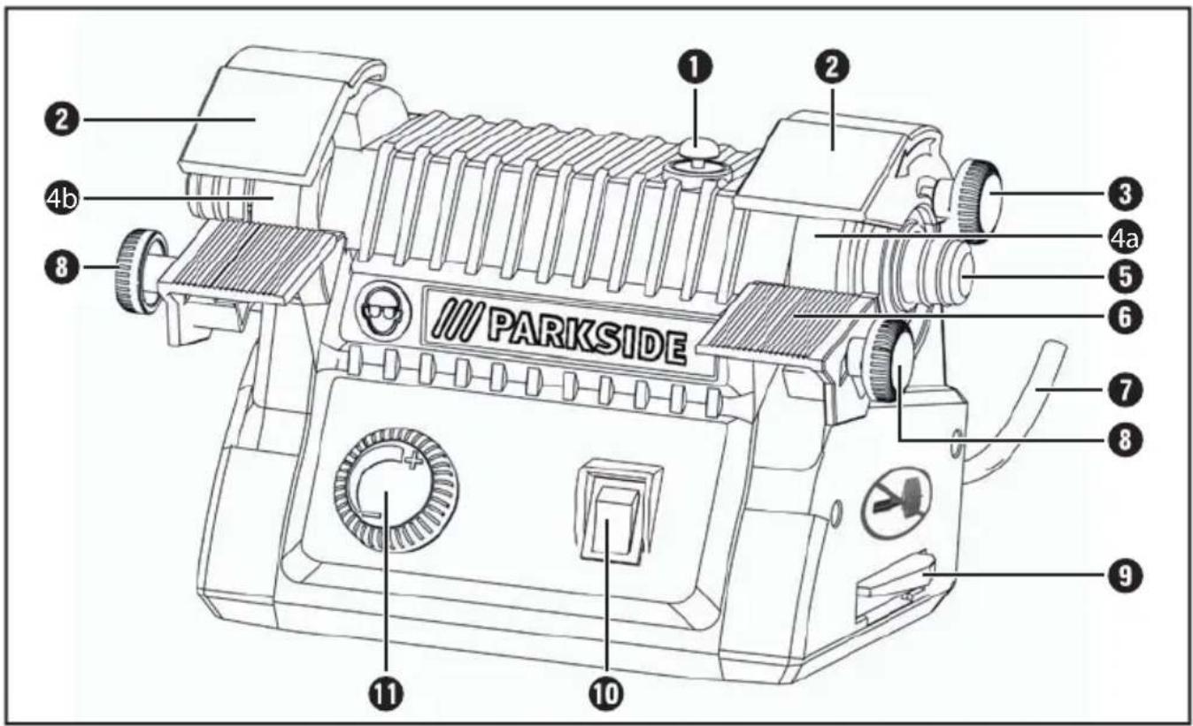 1 2 3 4a 5 6 7 8 9 10 11 PARKSIDE 4b