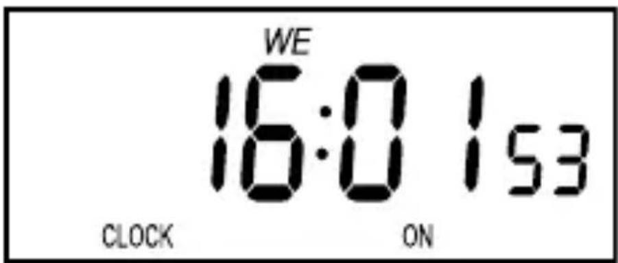 WE 16:01:53 CLOCK ON