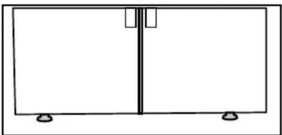 SMEG FQ60XDF - \*Tilpasning af fødderne - 1