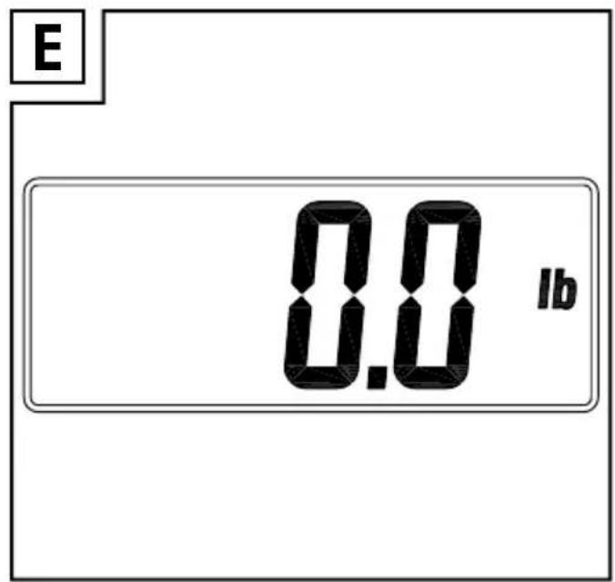 E 0.0 lb