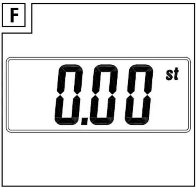 F 0.00 st
