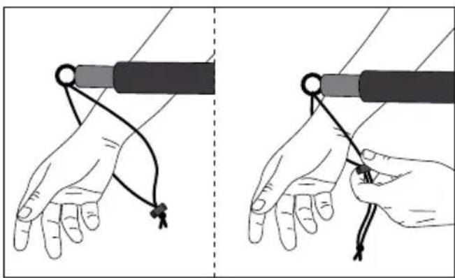 CRIVIT IAN 282674 - Always use the safety strap. - 1