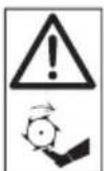 FLORABEST FGH 710 A1 - Symbols on the implement - 6