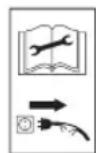 FLORABEST FGH 750 A1 - Symbols on the implement - 6