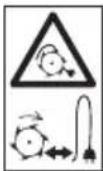 FLORABEST FGH 700/10 - Symbols on the tool - 5