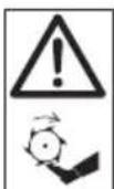 FLORABEST FGH 700/10 - Symbols on the tool - 6