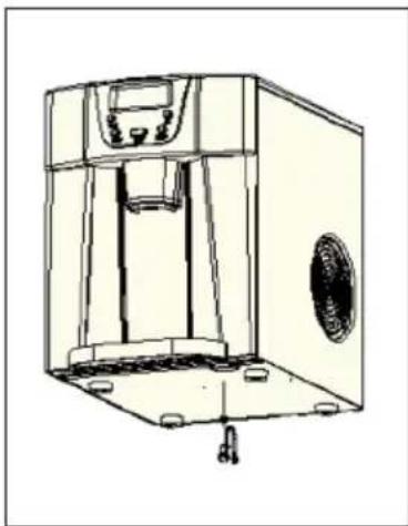 Klarstein Ice Volcano 2G - How to drain out the water inside the unit - 1