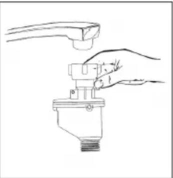 Klarstein Azuria 10034510 - Wasserzulauf anbringen und abnehmen - 1