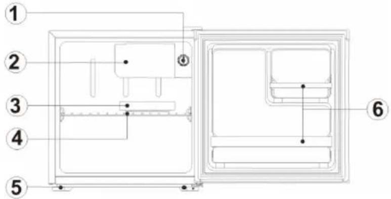 Klarstein KS50-A - DESCRIPTIF DE L'APPAREIL - 1