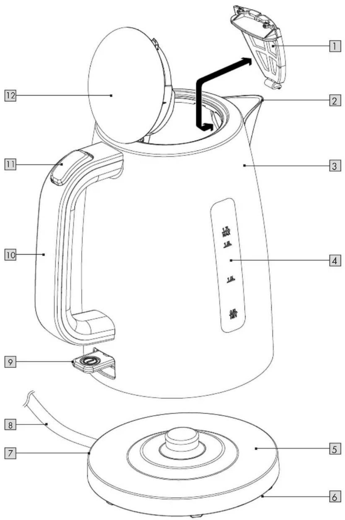 SILVERCREST SWKS 2400 G2 - KETTLE - 1
