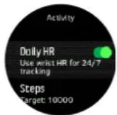 SUUNTO 3 - Daily HR - 2