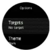 SUUNTO 3 - Using targets when exercising - 1