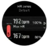 SUUNTO 3 - Set max HR - 1