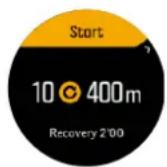 SUUNTO 3 - Interval training - 2