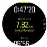 SUUNTO 3 - Speed and distance calibration - 1