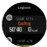 SUUNTO 3 - Logbook - 2
