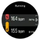 SUUNTO 3 - Set activity specific HR zones - 1