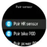 SUUNTO 3 - Pairing PODs and sensors - 2