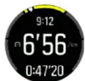 SUUNTO 3 - Using pace zones when exercising - 1