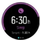 SUUNTO 3 - Sleep trends - 1