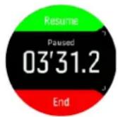 SUUNTO 3 - Recording an exercise - 3