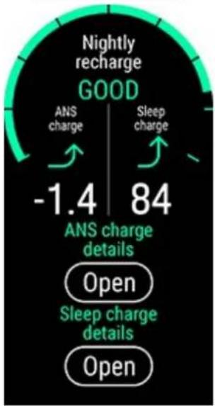 POLAR Unite - Nightly Recharge-urdisplay - 2