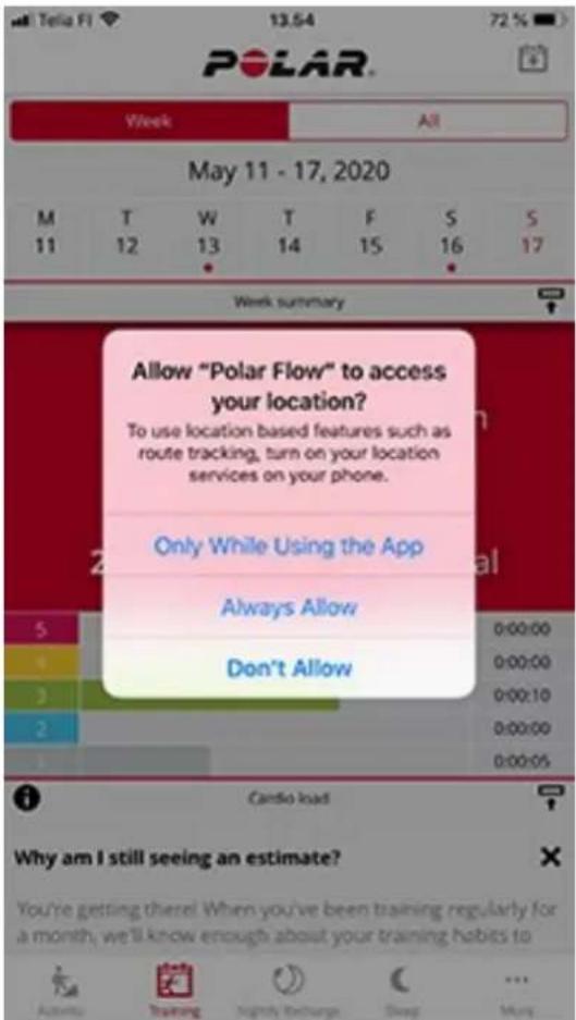 POLAR Unite - TILSLUTTET GPS - 1