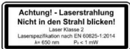 SCHEPPACH HM216 - Laserstrålning - 2