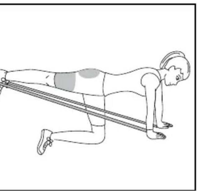 CRIVIT IAN 285685 - POWER-FITNESS-BAND / POWER RESISTANCE BAND / BANDE DE RÉSISTANCE ÉLASTIQUE - 4