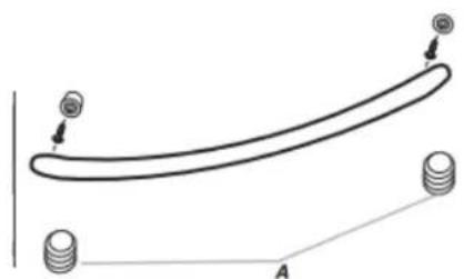 AMANA ABB2224BRB - Consulter la section Retrait et réinstallation des poignées de portel - 6
