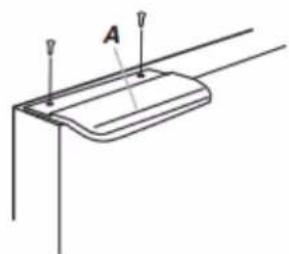 AMANA ABB2224BRB - Freezer Door Handle Style 3 - 1