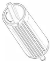 AMANA ABB2224BRW - Right-Hand Side of Refrigerator Ceiling - 1