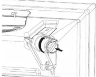 AMANA ABB2224BRW - Côté droit au plafond du réfrigérateur - 3