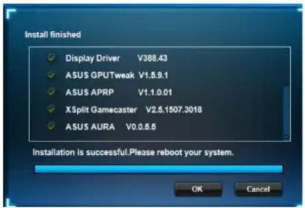 ASUS ROG Strix GeForce RTX 2080 Ti OC 11G - Windows® 10/8.1/8/7 (64비트)에 ASUS AURA - 3