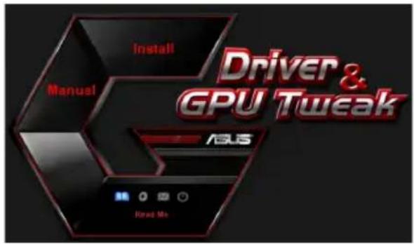 Install Driver & GPU Tweak Manual ASUS Read Mix
