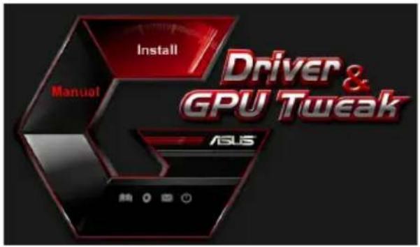 Установить\nДрайвер и\nGPU Tweak\nРуководство\nASUS