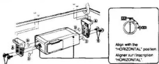 SONY CDX-U606 - Installation de l'appareil - 4
