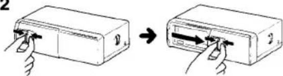 SONY CDX-U303 - Preparations/Préparatifs - 3