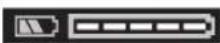 BOSCH GCB 18V-63 Professional - LED diodes Uzlādes pakāpe - 1