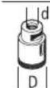 BOSCH GWX 750-115 Professional - Accessori di levigatura ammessi - 2