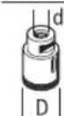 BOSCH GWX 750-115 Professional - maks. [mm] [mm] - 4