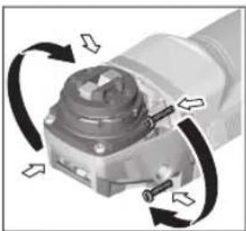 BOSCH GWX 750-115 Professional - Редукторлық басты буру - 1