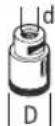 BOSCH GWX 750-115 Professional - Επιτρεπτά εξαρτήματα λείανσης - 4