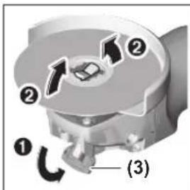 BOSCH GWX 750-115 Professional - Desmontar ferramenta de lixar - 1